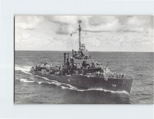 Postcard U.S.S. Hull DD-350