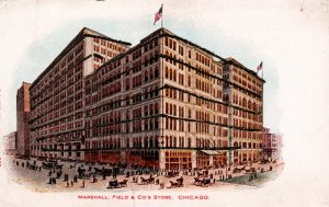 Chicago, Illinois - Marshall, Field and Co's. Store - c1905 - Glittered