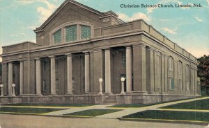 USA Christian Science Church Lincoln Nebraska Vintage Postcard 07.29