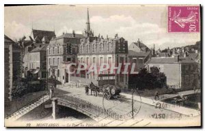 Old Postcard Montargis Le Patis Bridge