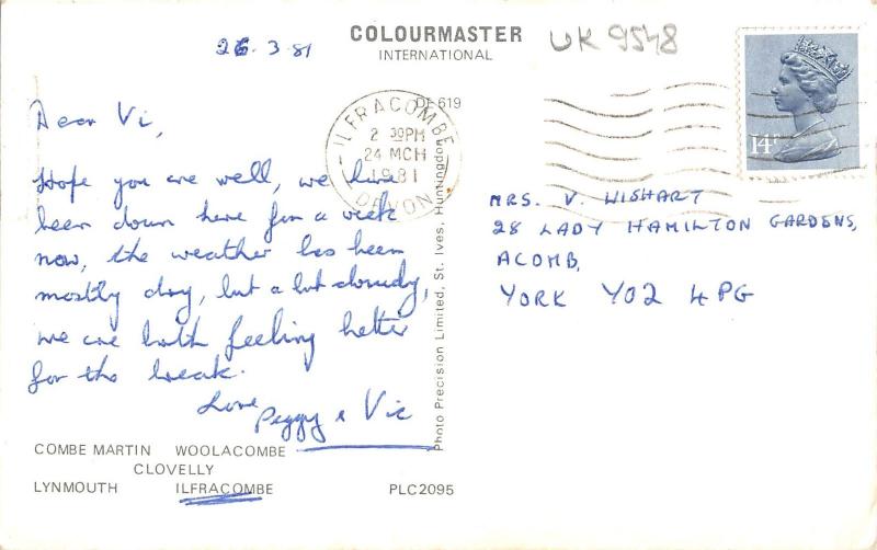 uk9548 beauty spots of north devon uk