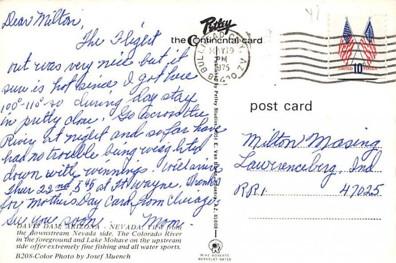 Davis Dam , Colorado River  