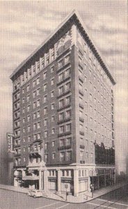 Postcard The Essex Hotel Philadelphia PA