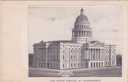 The State Capitol At Sacramento California