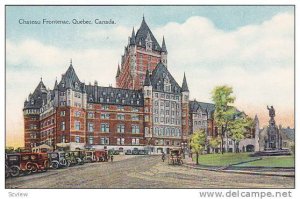 Scenic view, Chateau Frontenac, Quebec, Canada,  00-10s