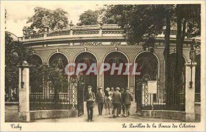 Postcard Old Vichy Pavilion Source of Celestins