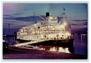 1967 The S.S Steamer Ship Delta Queen Nashville Tennessee TN Vintage Postcard