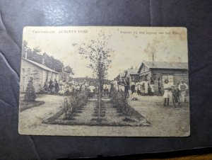 Mint Netherlands WWI Dutch Internment Camp Prisoner of War POW Postcard