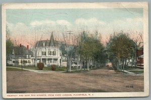 PLAINFIELD NJ PROSPECT & EAST 9TH STREET ANTIQUE POSTCARD