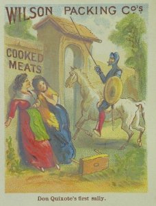 1880's Wilson Packing Co's Cooked Meats Trade Card 2 P112