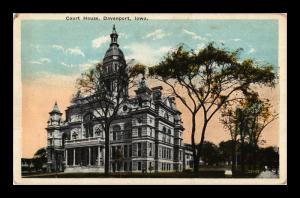 DAVENPORT IOWA COURT HOUSE