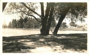 Michigan Atlanta Park View roadside 1945 RPPC Photo Postcard 22-10736