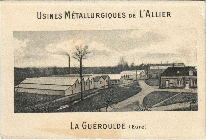 CPA LA GUEROULDE Usines Metallurgiques de l'Allier (1149366)