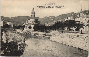 CPA La Bourboule vue prise du Pont des Cascades (1239239)