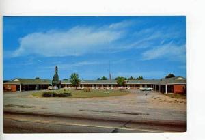 Newberry SC Motel Old Cars Postcard