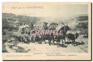 Old Postcard Offered by Socialite Jourdan Christmas Return of the Herd Museum...