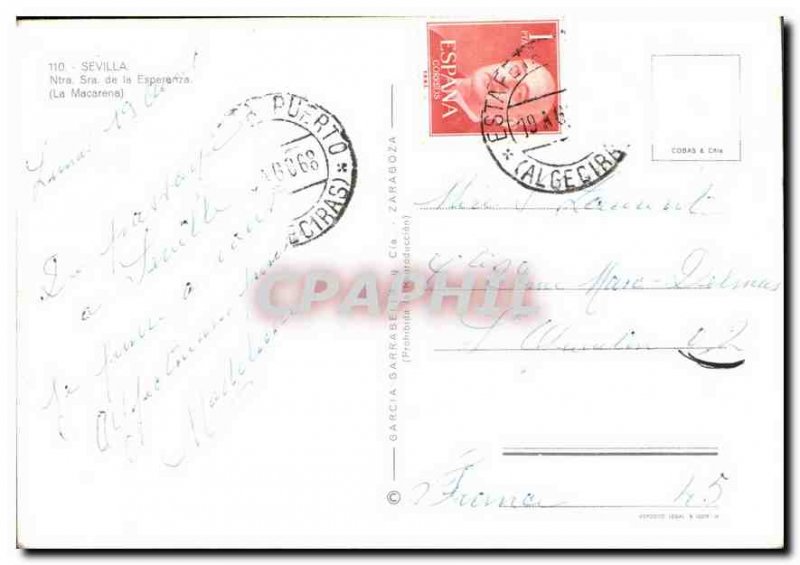 Postcard Modern Sevilla Nuestra Se?ora de la Esperanza Macarena