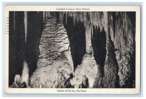 c1940s Big Room Temple of the Sun Carlsbad Cavern, New Mexico NM Postcard 