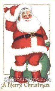 Santa Claus Christmas 1934 postal used 1934