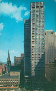 USA Alcoa Building Pittsburgh Chrome Postcard 07.55