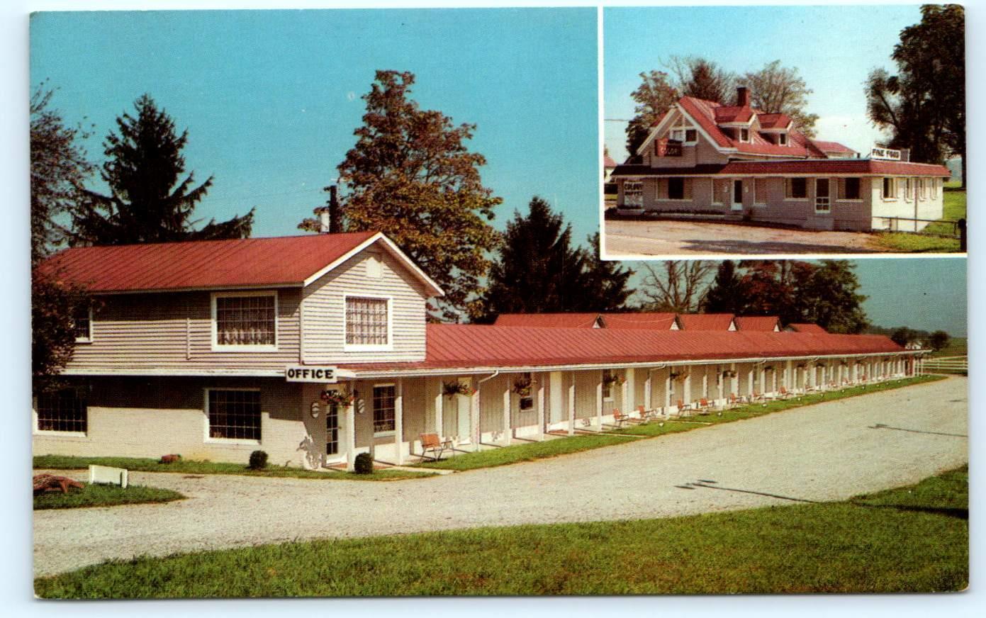 NATURAL BRIDGE , VA Virginia WESTMORELAND COLONY MOTEL 1960s Roadside