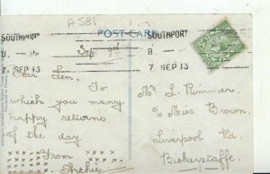 Greetings Postcard - Happy Returns showing Children - Ref 11137A