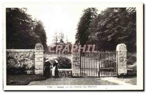 Postcard Old Ste Anne d Auray The Martyrs Field