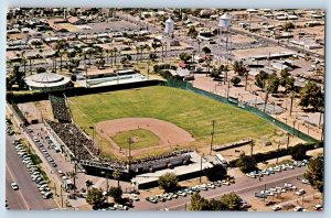1960 Mesa Arizona AZ Vintage Postcard Rendezvous Park Winter Home Chicago Cubs