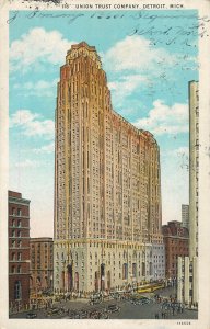United States Detroit Union Trust Company Building c.1930