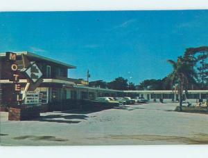 Unused Pre-1980 MOTEL SCENE St. Petersburg Florida FL HJ9989