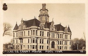 Dallas County Court House real photo Adel, Iowa