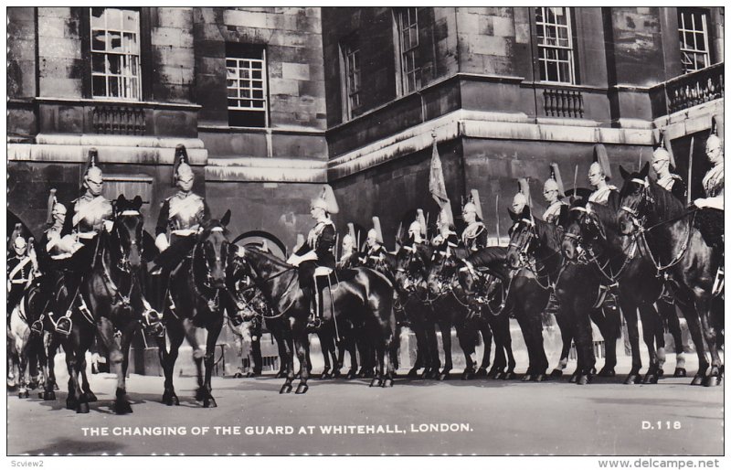 RP; The Changing of the Guard at Whitehall, London, England, United Kingdom, ...