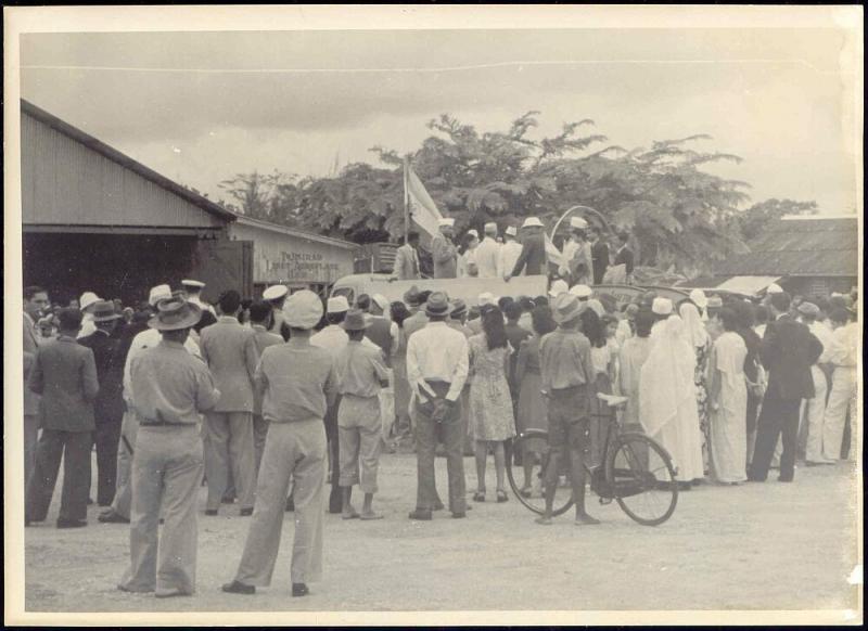 Unknown Indian Speecher at Trinidad Light Aeroplane Club, British Military (?)