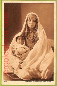 af6517 - LIBYA - VINTAGE POSTCARD - Costumes - 1914-