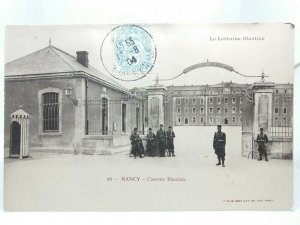 Nancy Caserne Blandan La Lorraine Illustree  Vintage Military Postcard 1904