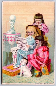 K21/ Victorian Trade Card c1890 Fremont Ohio Thompson Beldon & Co 406