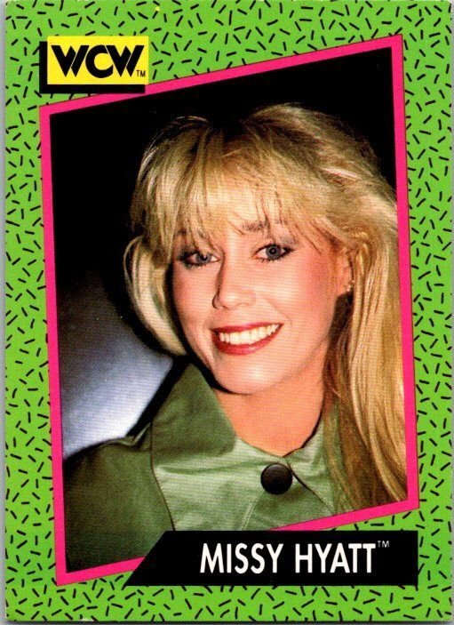 1991 WCW Wrestling Card Missy Hyatt sk21092