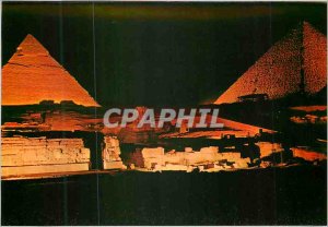 Modern Postcard Giza Sound and Light near the Pyramids