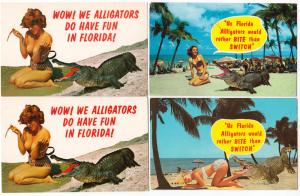 4 - Woman with Alligators