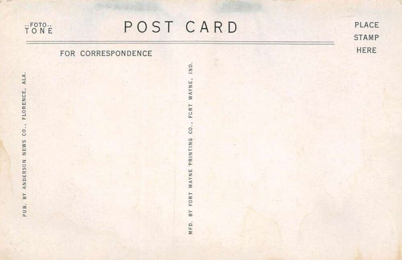 Florence Alabama Sullivan Service Compressor, Liquid Air Building, PC U11947