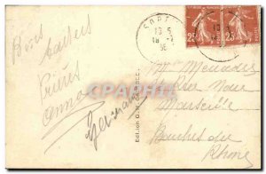 Dourgne Tarn - Abbey - Main Entrance - Old Postcard