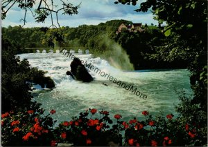 Rhine Falls Switzerland Vintage Postcard PC266