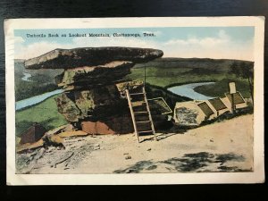 Vintage Postcard 1917 Umbrella Rock Lookout Mountain Chattanooga Tennessee