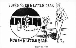 Rose City Michigan~Lady Used to be a Little Dear-Now a Little Bare~Comic Pc