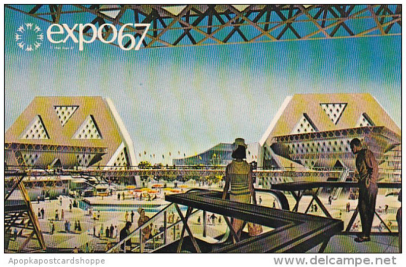 Canada Montreal Expo 67 Man The Explorer