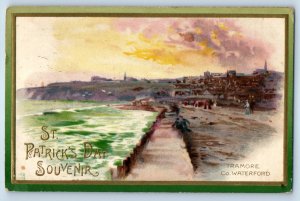 1911 St. Patrick's Day Tramore Co. Waterford Embossed Newport VT Postcard