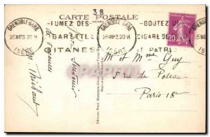 Postcard Old Route Grande Chartreuse Bridge St. Bruno