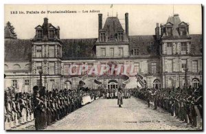 Old Postcard Napoleon 1st Palace of Fontainebleau Farewell