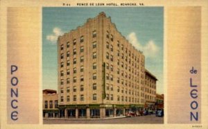 Ponce De Leon Hotel - Roanoke, Virginia