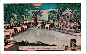NEW YORK CITY, NY HAWAIIAN ROOM Hotel Lexington Tropical Theme  c1950s  Postcard